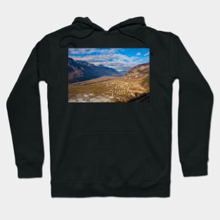 Lagarina Valley in Trentino, Italy Hoodie